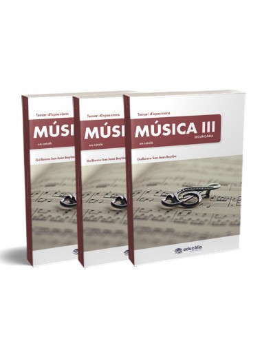 Temari Música secundària (3 volums)