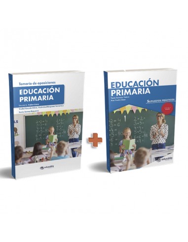 Temario + Supuestos prácticos Educación Primaria (castellano - C. Valenciana)