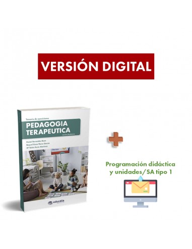 Temario + programación/SA tipo 1 Pedagogía Terapéutica Andalucía (versión Digital)