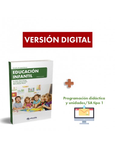 Temario + PD/SA tipo 1 Educación Infantil La Rioja (versión Digital)