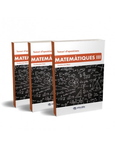 Temari Matemàtiques (complet) - versió català