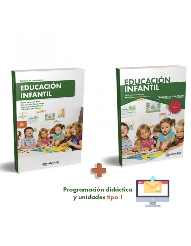 Temario + Supuestos + PD tipo 1 Educación Infantil (castellano)