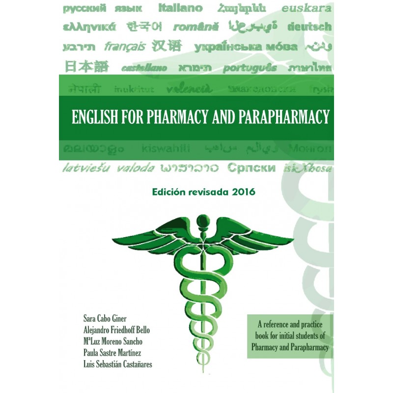 English for Pharmacy and parapharmacy