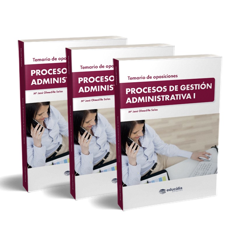Temario Procesos de Gestión Administrativa (3 volúmenes - castellano)