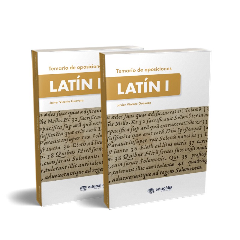 Temario Latín (2 volúmenes)