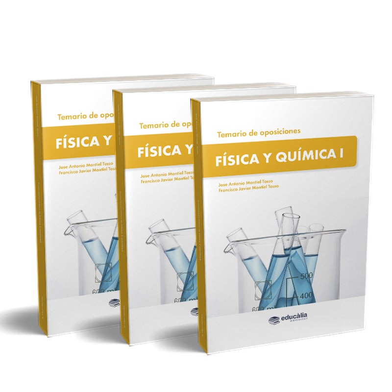 Temario Física y Química (3 volúmenes -  castellano)