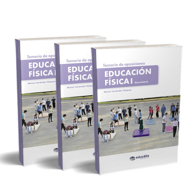 Temario Educación Física secundaria (3 volúmenes)