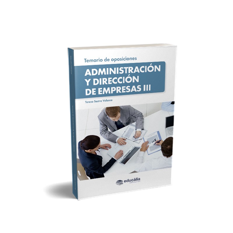 Temario Administración y Dirección de Empresas III (castellano)