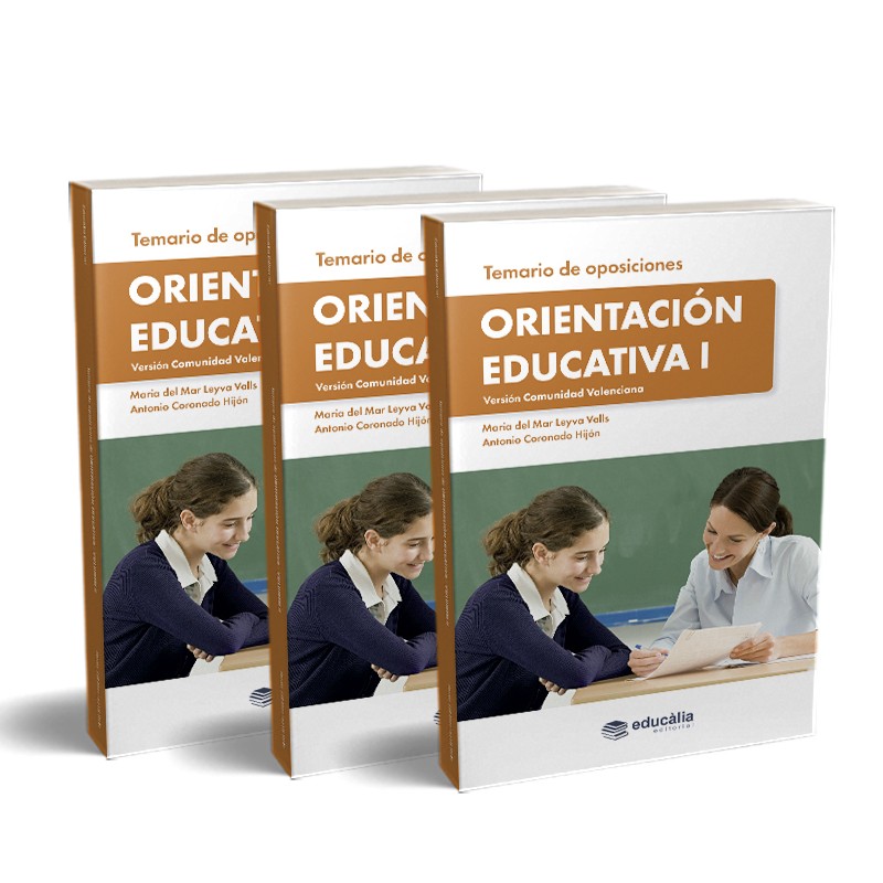 Temario Orientación Educativa C. Valenciana (3 volúmenes - castellano)