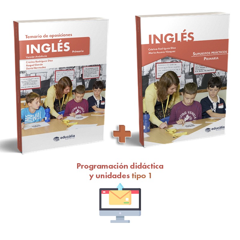 Temario + Supuestos + PD tipo 1 Inglés primaria (Andalucía)