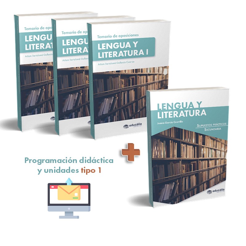 Temario + Supuestos + PD tipo 1 Lengua castellana y Literatura