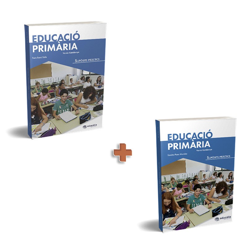 Paquet Supòsits Pràctics Educació Primària. Versió Catalunya (2 llibres)