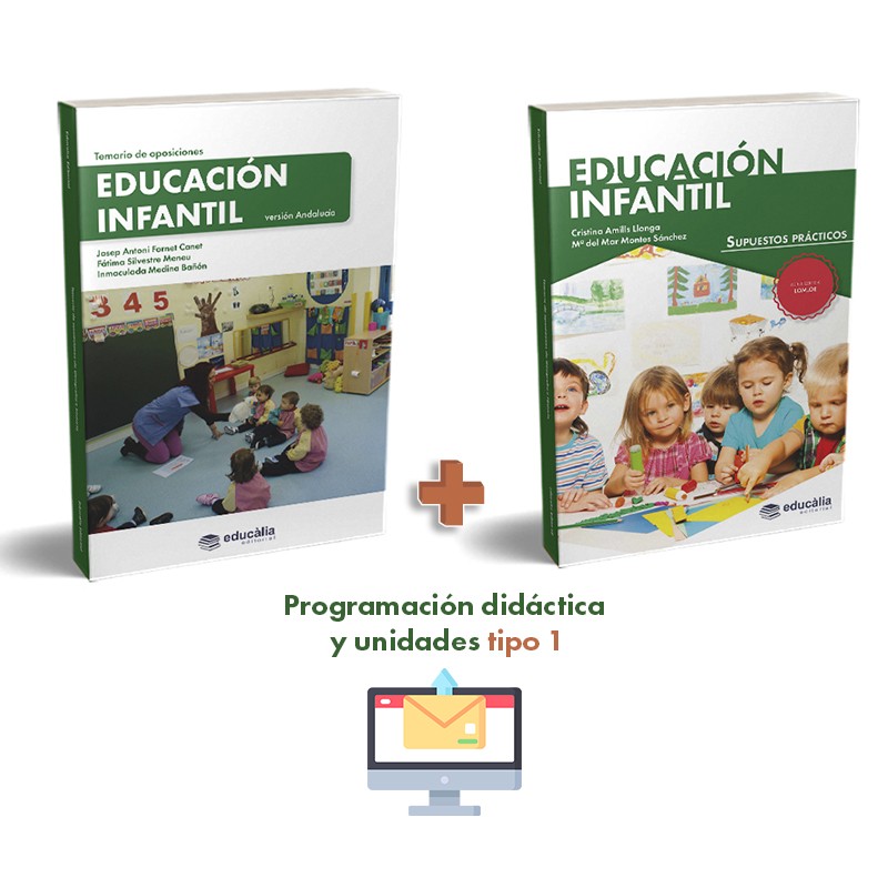 Temario + Supuestos + PD Tipo1 Educación Infantil (Andalucía)