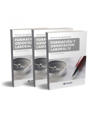 Temario Formación y Orientación Laboral (3 volúmenes - castellano)