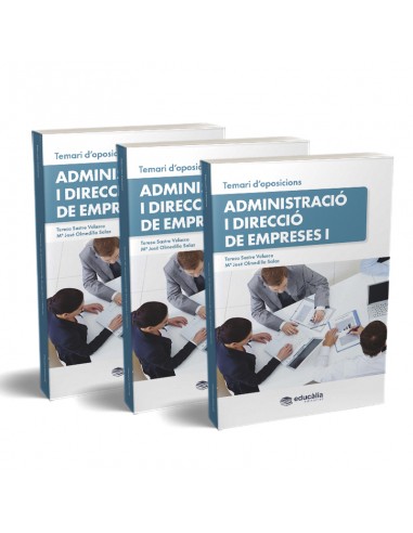Temari Administració i direcció d'empreses (3 volums - català)