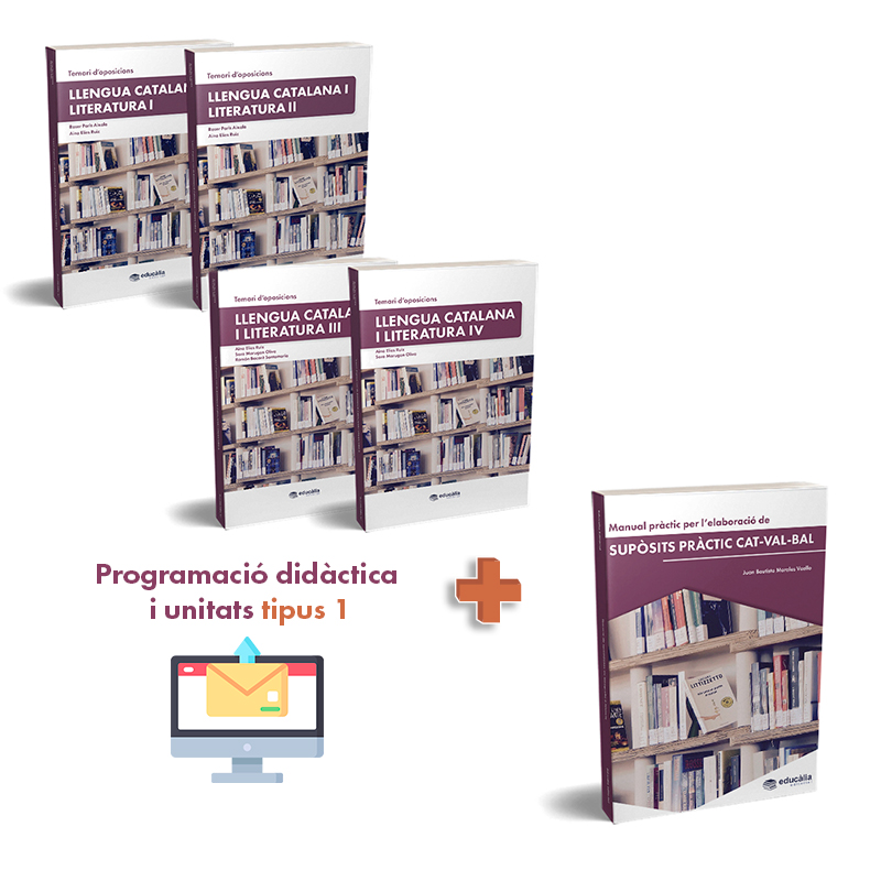Temari + Supòsits + PD tipus 1 Llengua Catalana i Literatura