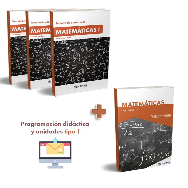 Temario + Supuestos + PD tipo 1 Matemáticas