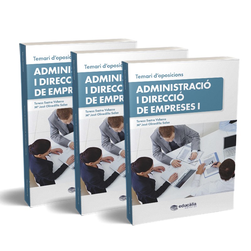Temari Administració i direcció d'empreses (3 volums - català)
